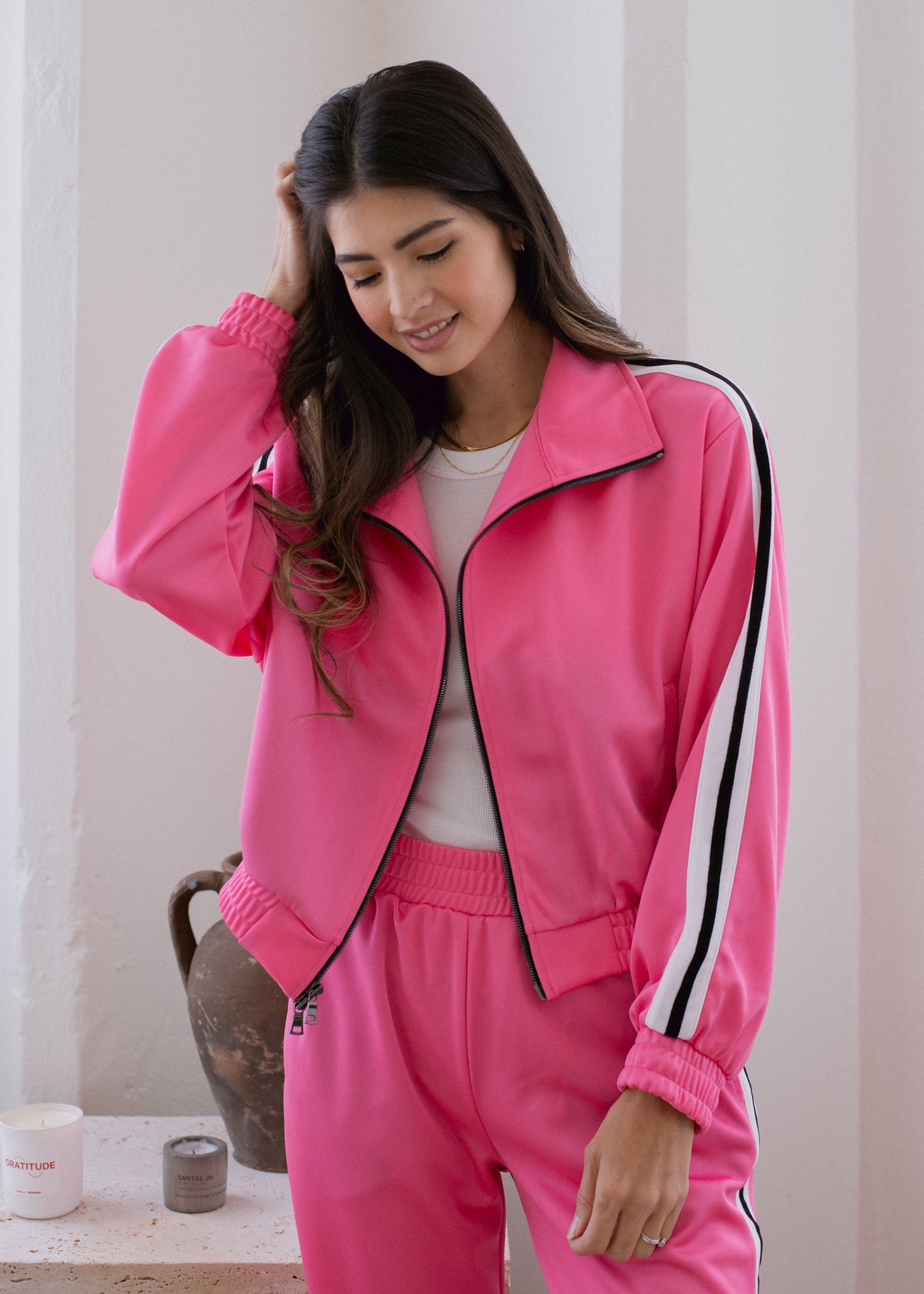 Cropped Track Jacket