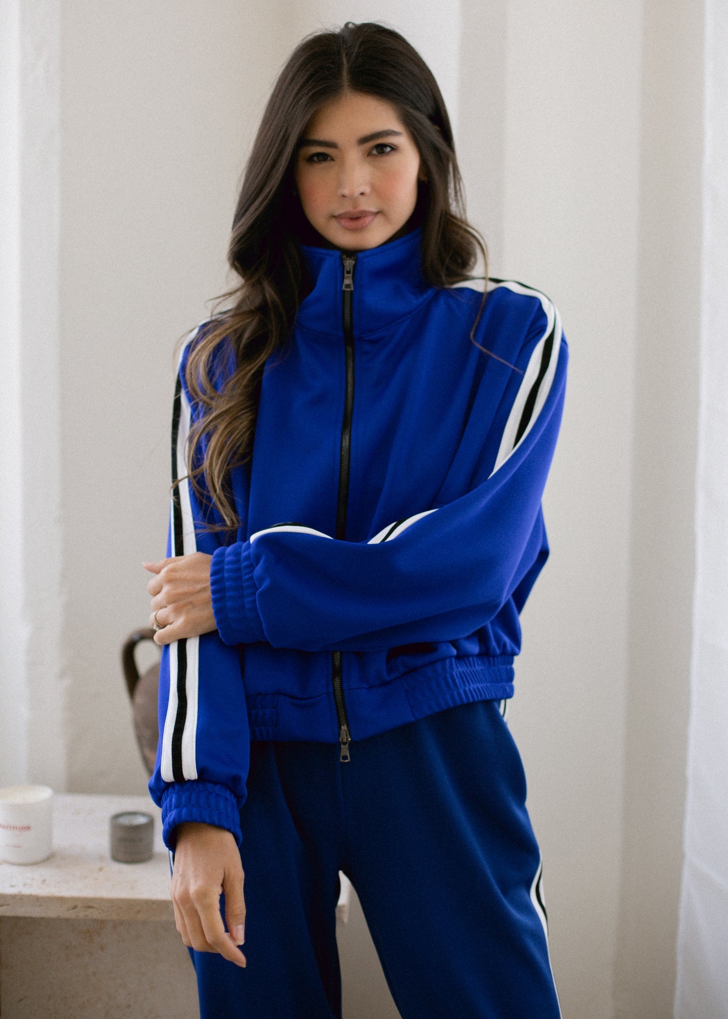Cropped Track Jacket
