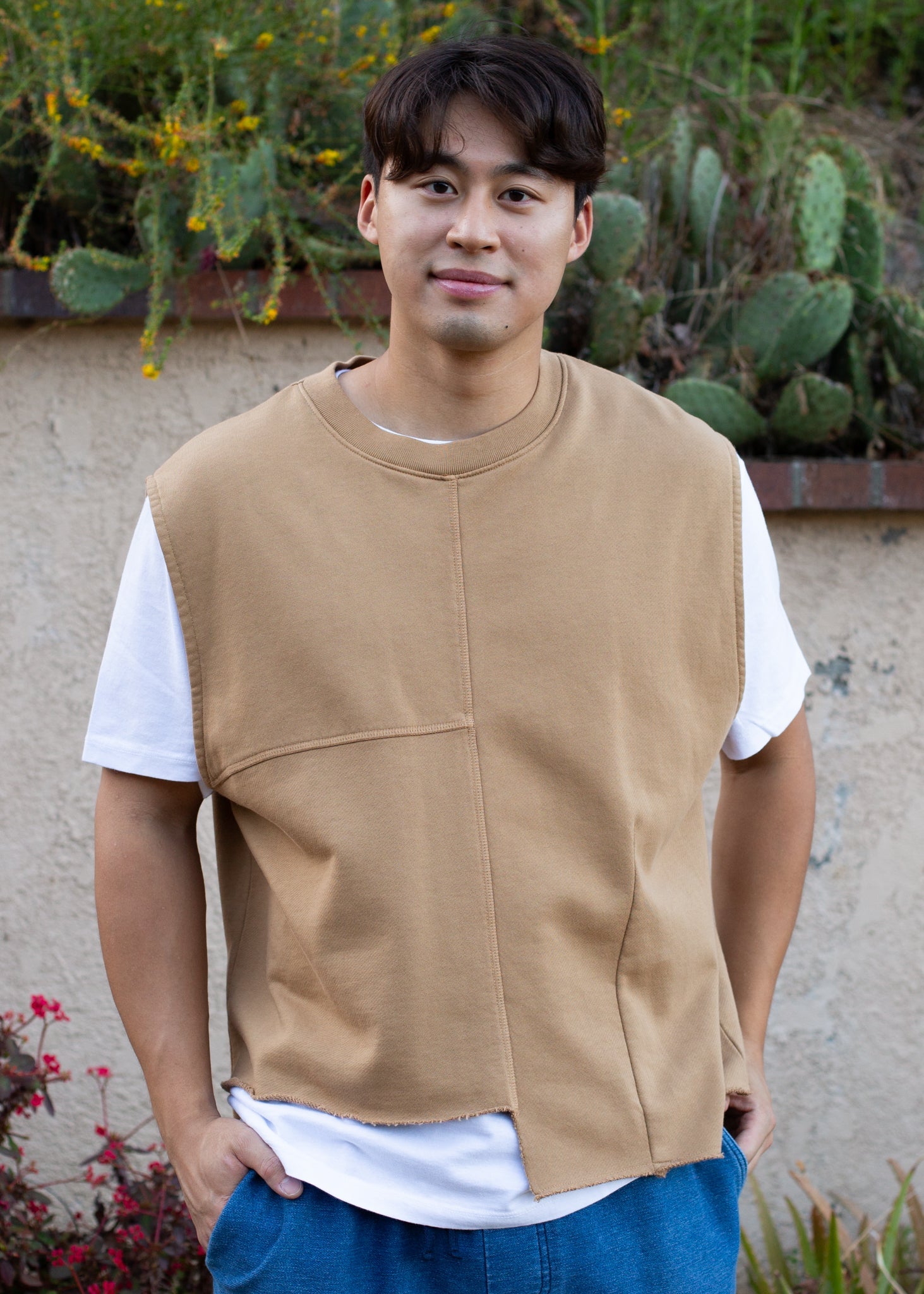 Cut Panel Vest