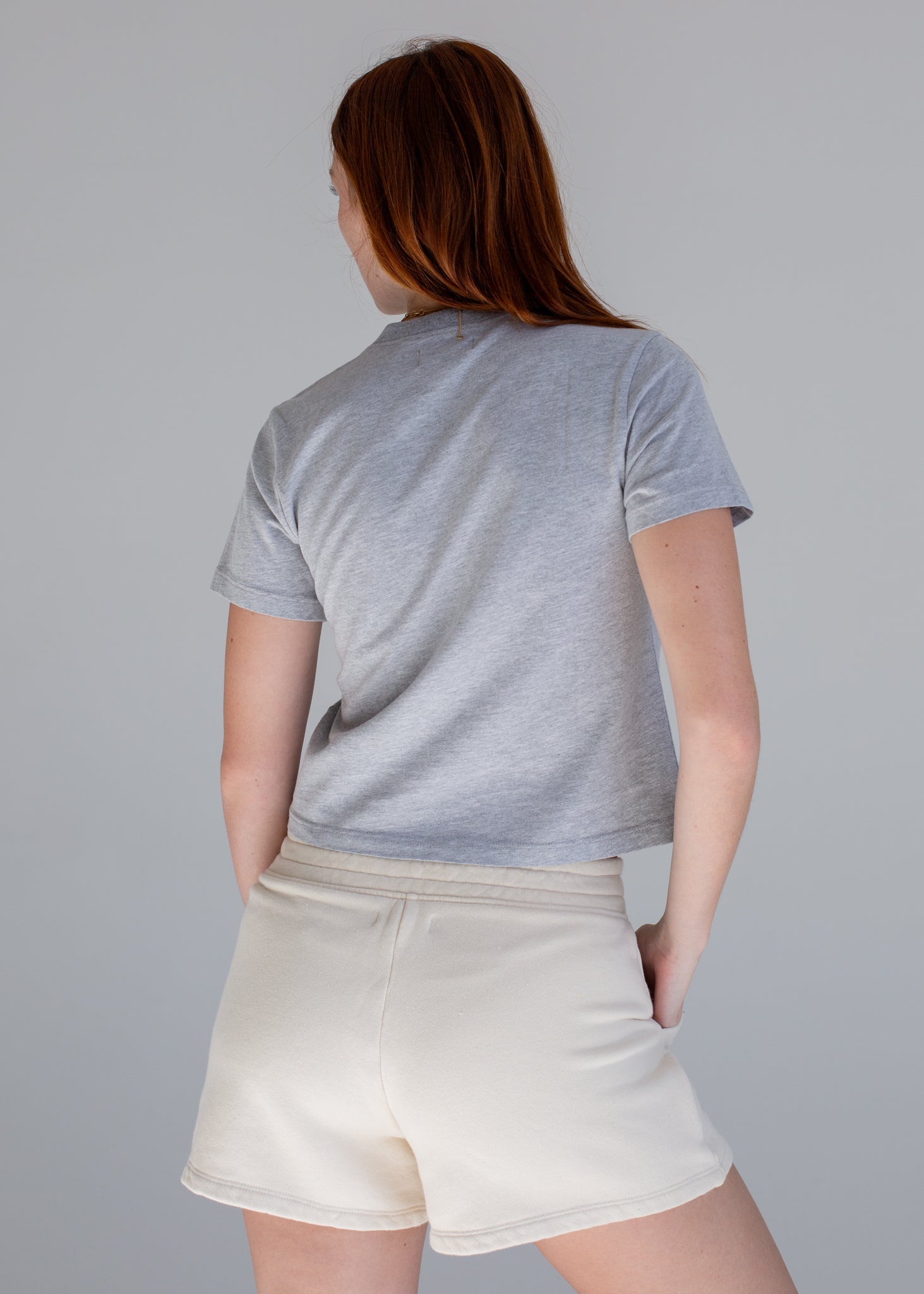 Embroidered Deadstock Crop Tee