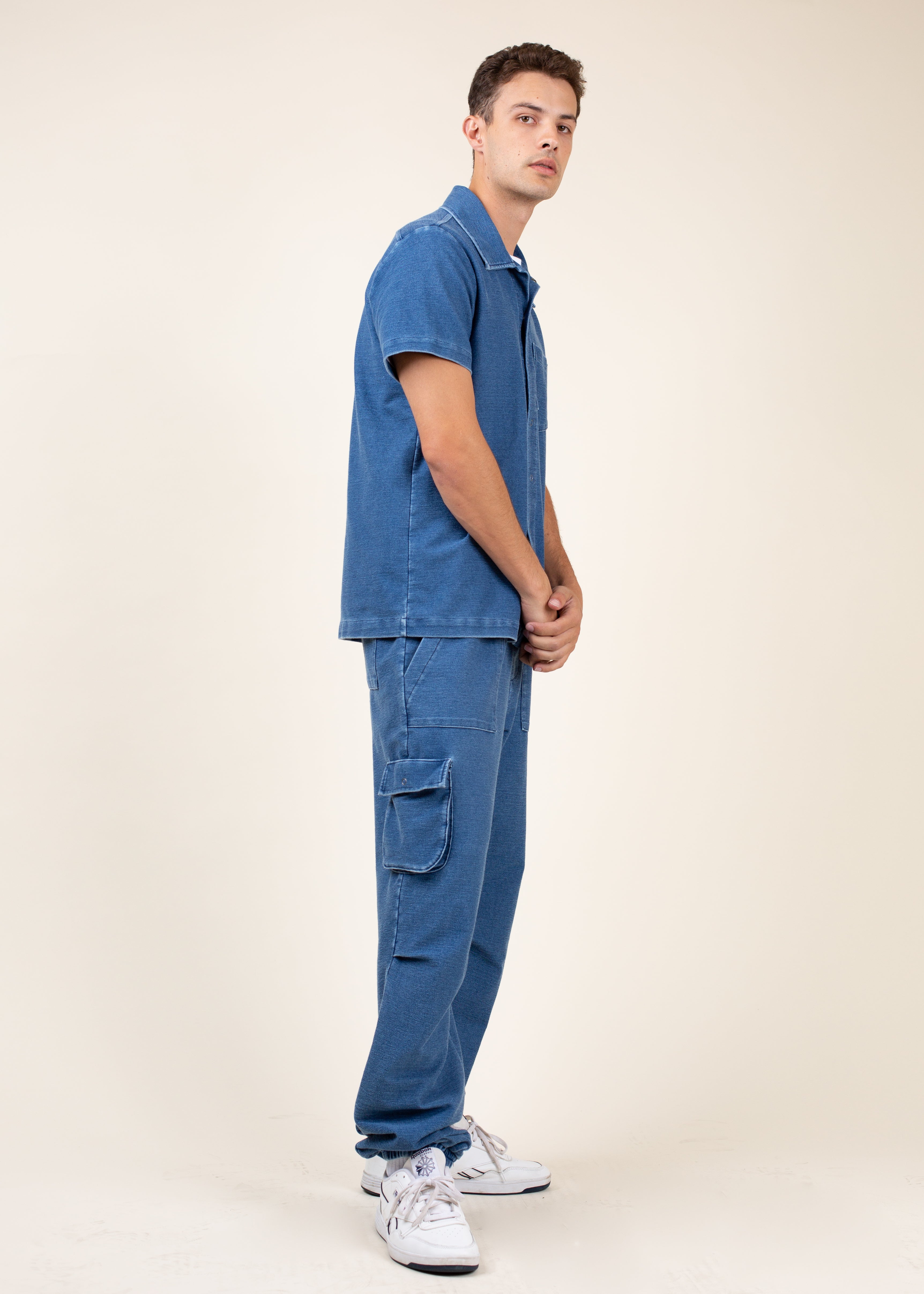 Indigo Cargo Pant