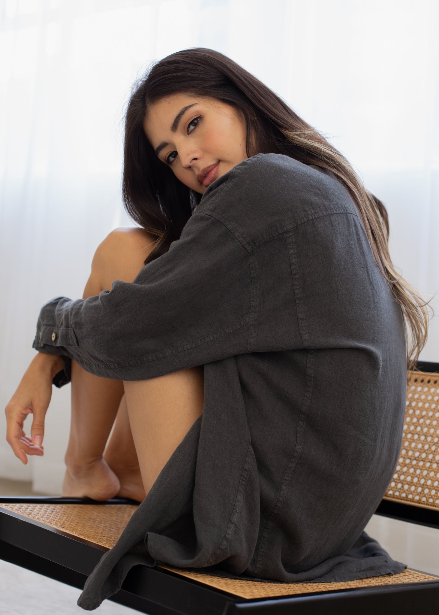 Linen Long Sleeve Shirt