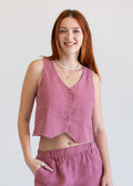 Linen Vest
